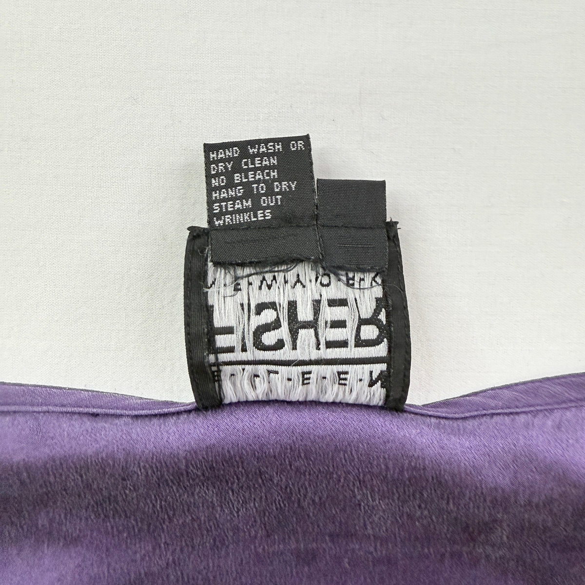 Eileen Fisher Violet Purple Silk Blouse Women’s S/M Minimalist