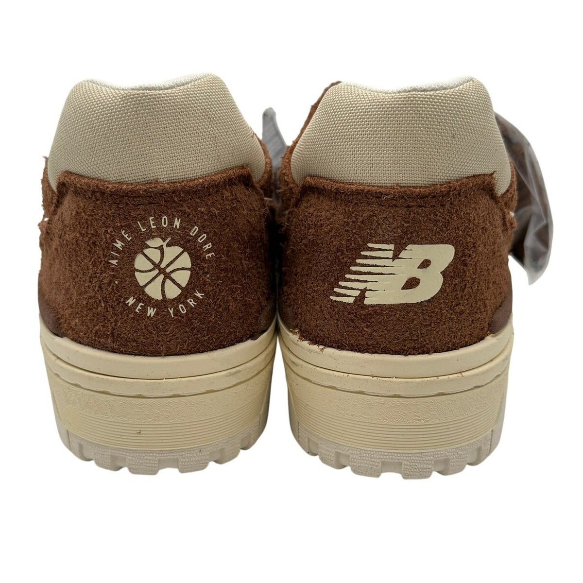 New Balance x Aimé Leon Dore 550 Brown Suede Sneakers