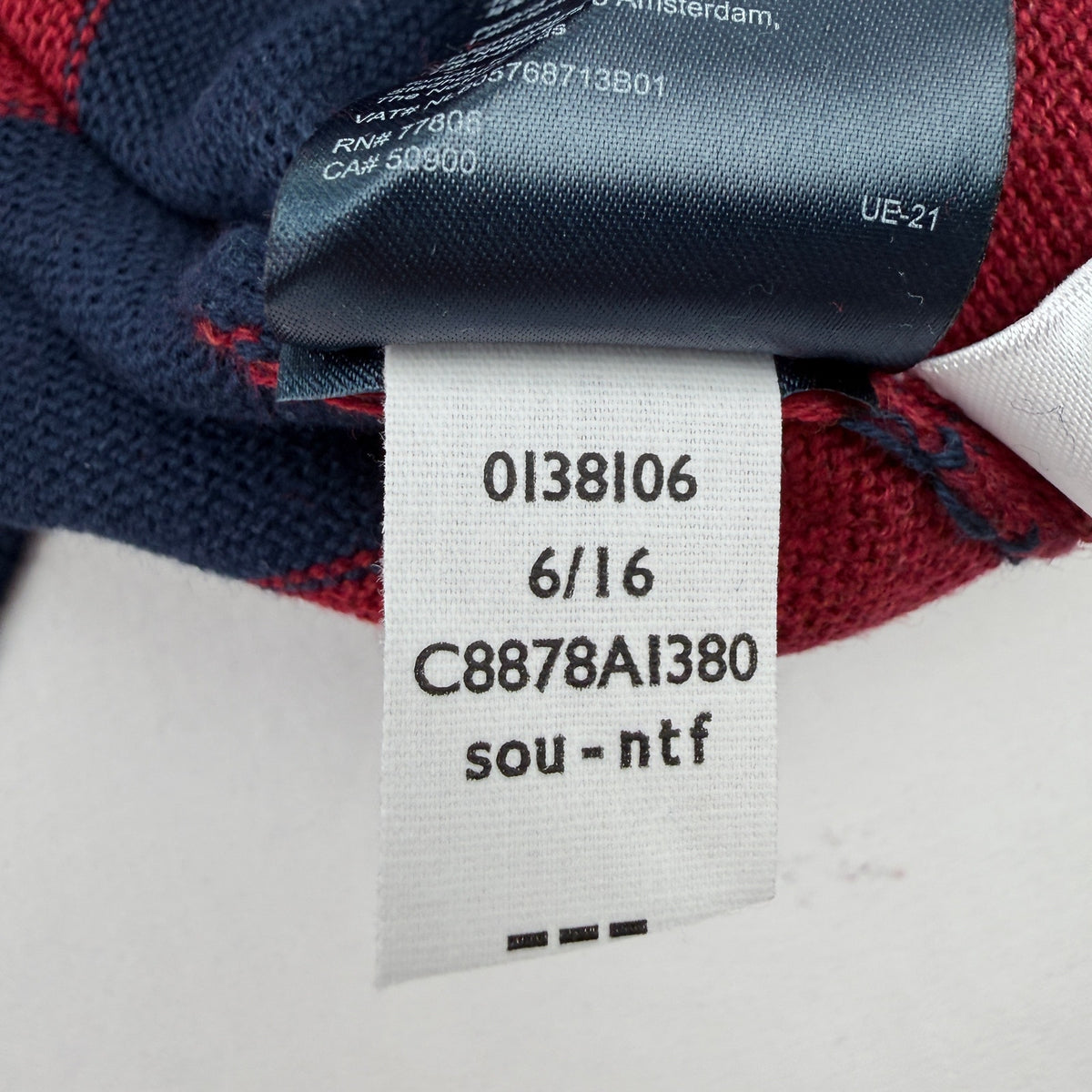 Tommy Hilfiger Striped Cotton Sweater Crewneck Preppy Coastal Nautical Men's M