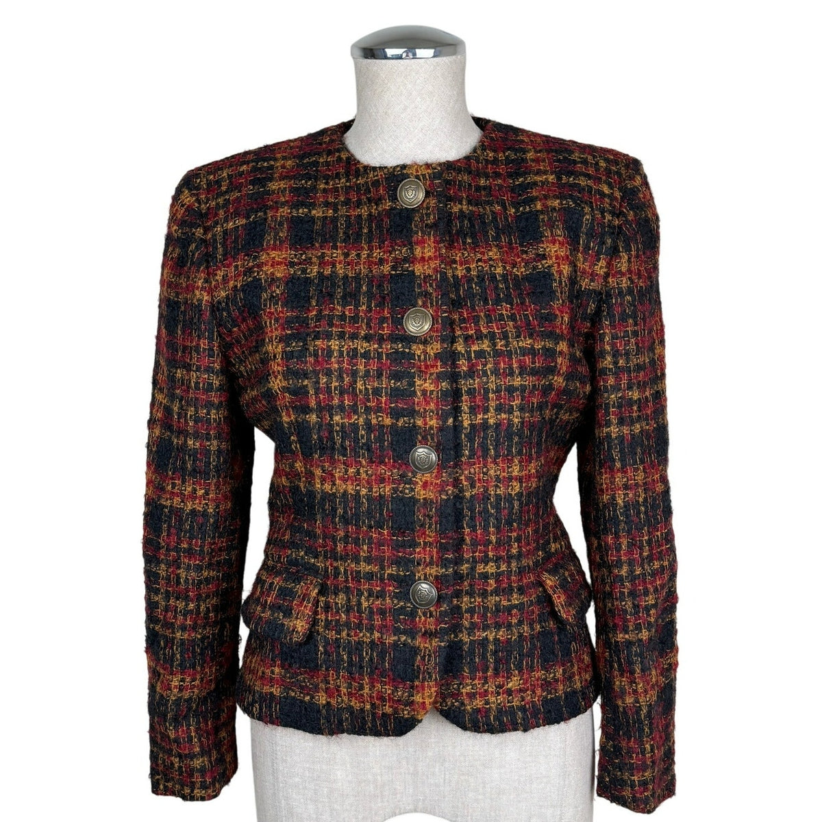 Vintage Jones New York Petite Tweed Jacket